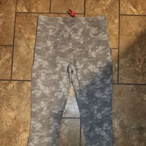 SPANX The Jean-ish Ankle Length Legging, Size XL, Camo Print